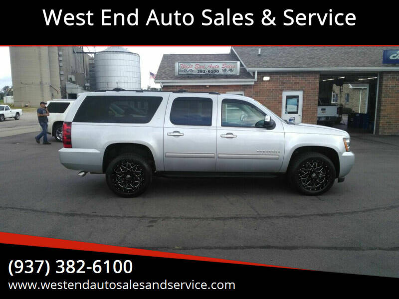 2013 Chevrolet Suburban for sale at West End Auto Sales & Service in Wilmington OH