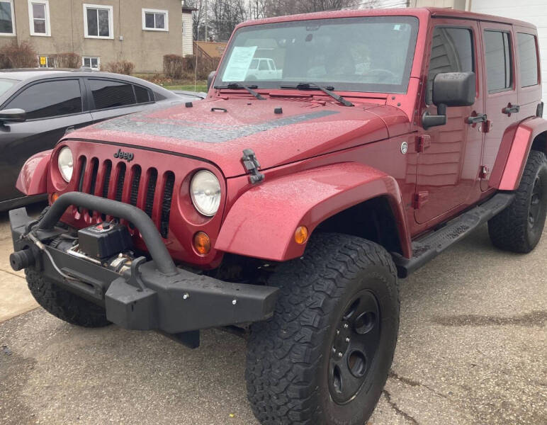 2012 Jeep Wrangler Unlimited for sale at A & N Auto Sales in Roseville MI