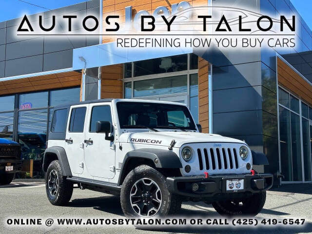 2016 Jeep Wrangler Unlimited for sale at Autos by Talon in Seattle, WA