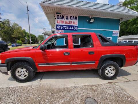 2006 Chevrolet Avalanche for sale at Oak & Oak Auto Sales in Toledo OH