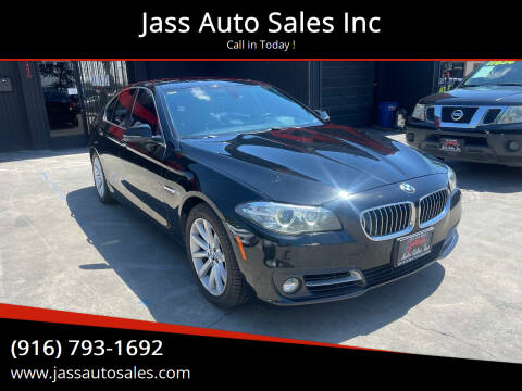 2015 BMW 5 Series for sale at Jass Auto Sales Inc in Sacramento CA