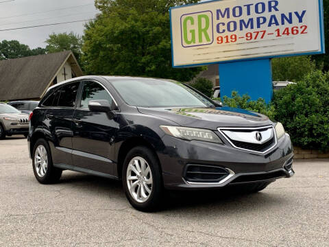 2016 Acura RDX for sale at GR Motor Company in Garner NC