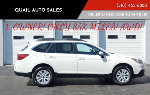 2016 Subaru Outback for sale at Quail Auto Sales in Albany NY