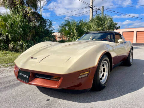 1981 Chevrolet Corvette for sale at American Classics Autotrader LLC in Pompano Beach FL