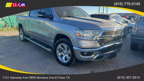 2020 RAM 1500 for sale at Escar Auto in El Paso TX