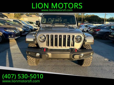 2020 Jeep Gladiator for sale at LION MOTORS in Orlando FL