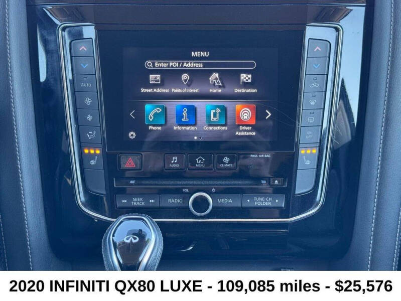 2020 Infiniti QX80 Luxe