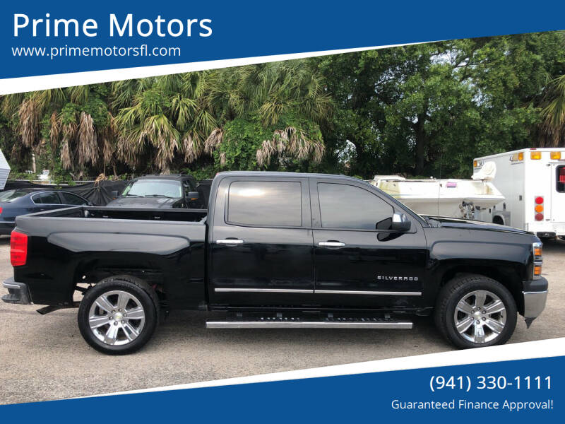 2014 Chevrolet Silverado 1500 for sale at Prime Motors in Sarasota FL