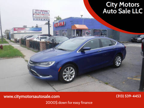 2015 Chrysler 200 for sale at City Motors Auto Sale LLC in Redford MI
