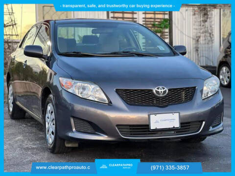 2010 Toyota Corolla for sale at CLEARPATHPRO AUTO in Milwaukie OR