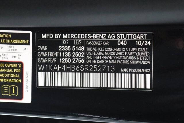 2025 Mercedes-Benz C-Class C 300 4MATIC
