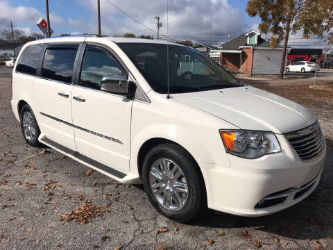 2012 Chrysler Town and Country for sale at Cherry Motors in Greenville SC