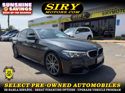 2019 BMW 5 Series 540i