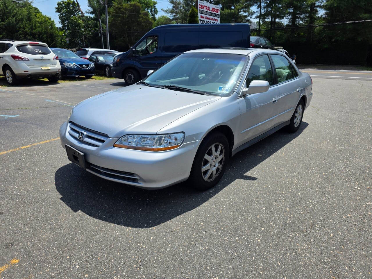 Silver 2002 Honda Accord SE SE 4dr Sedan 1
