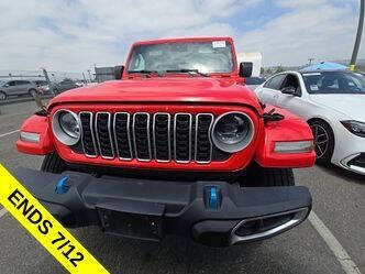 Red 2024 Jeep Wrangler Sahara 4xe 4x4 Sahara 4xe 4dr SUV 2