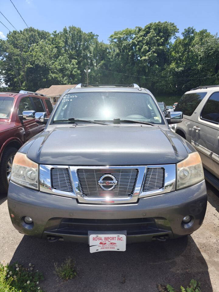 Dk. Gray 2011 Nissan Armada Platinum 4x4 Platinum 4dr SUV 1