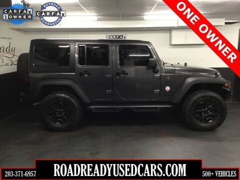 2018 Jeep Wrangler JK Unlimited for sale at Road Ready Used Cars in Ansonia CT