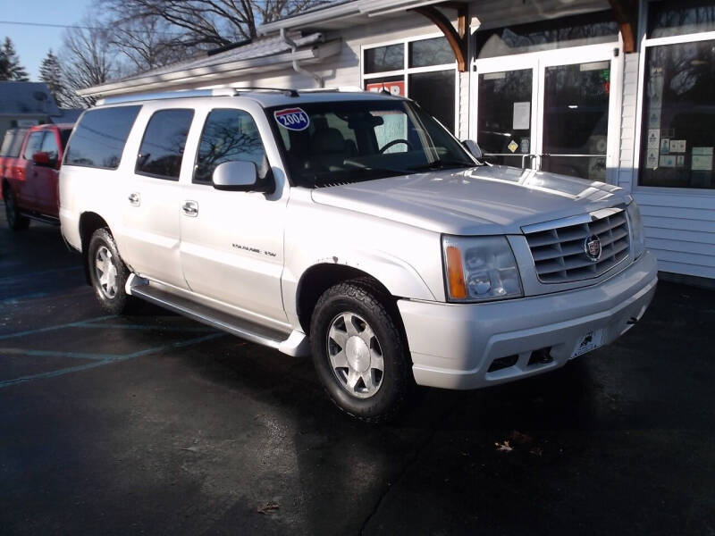 2004 Cadillac Escalade ESV for sale at Victorian City Car Port INC in Manistee MI