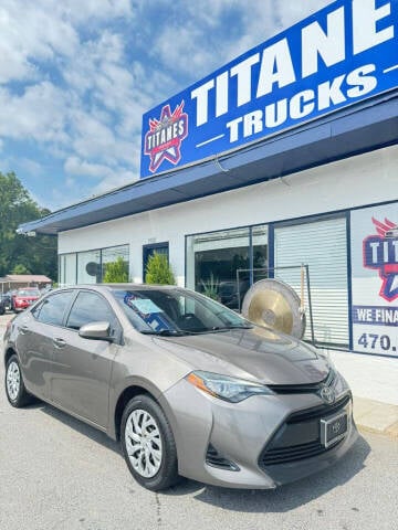 2017 Toyota Corolla for sale at Titanes Trucks in Fort Oglethorpe GA