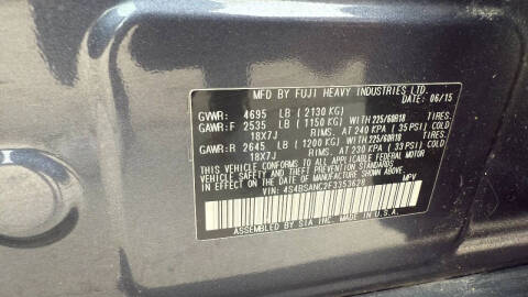 2015 Subaru Outback 2.5i Limited