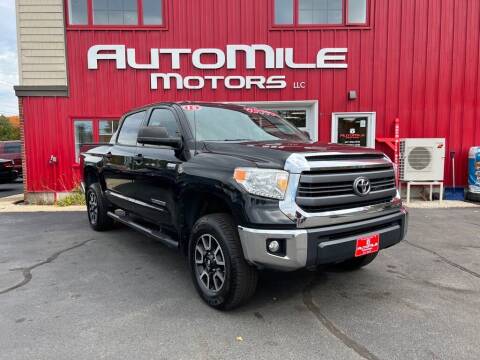 2015 Toyota Tundra for sale at AUTOMILE MOTORS in Saco ME