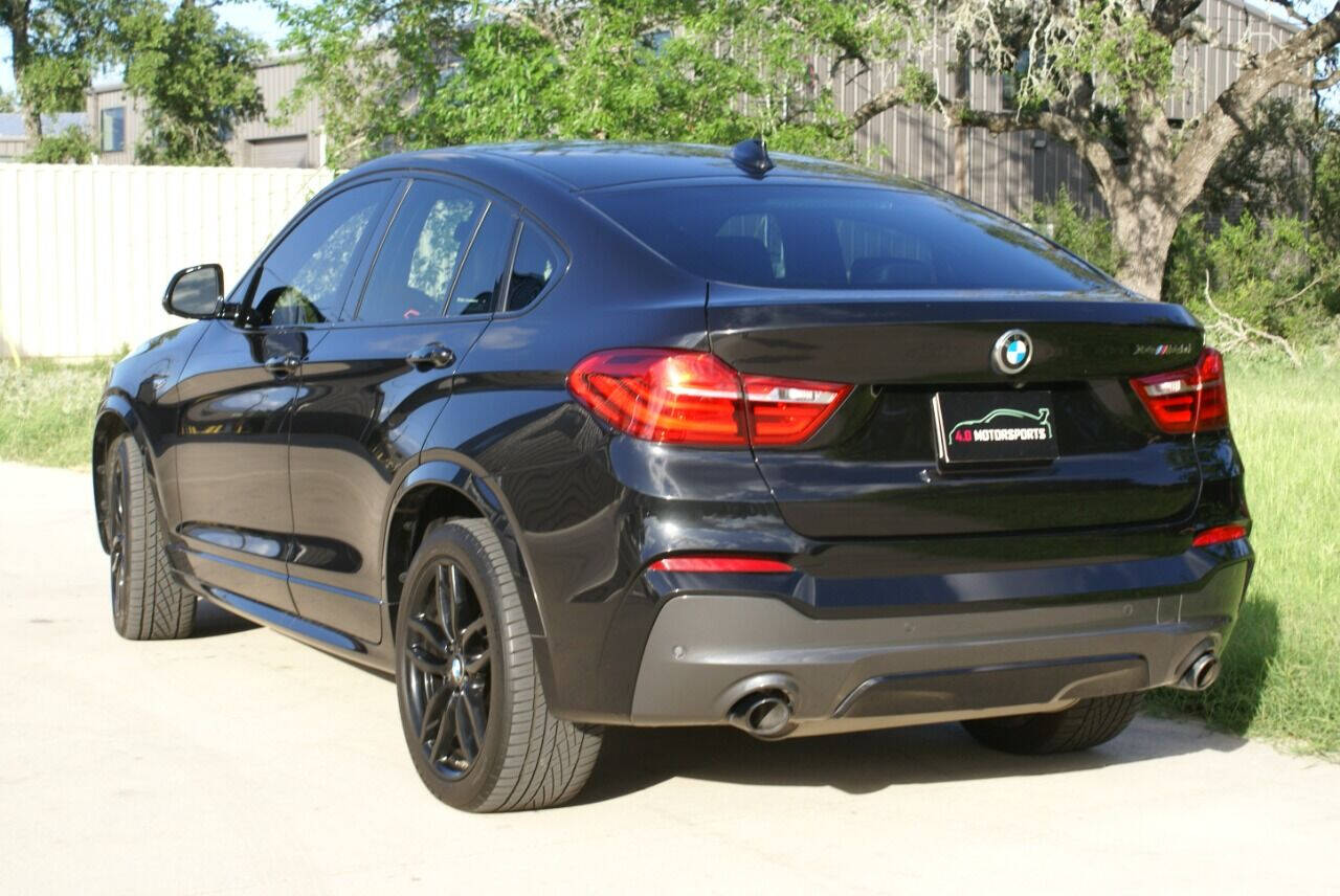 2018 BMW X4 for sale at 4.0 Motorsports in Austin, TX