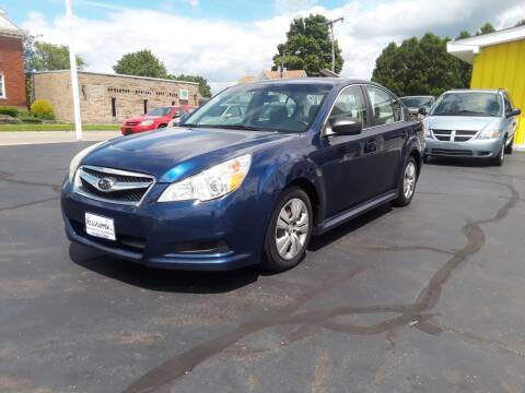 2010 Subaru Legacy for sale at Sarchione INC in Alliance OH