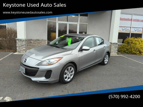 2013 Mazda MAZDA3 for sale at Keystone Used Auto Sales in Brodheadsville PA