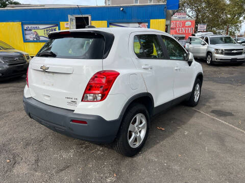 2016 Chevrolet Trax for sale at JOANKA AUTO SALES in Newark NJ