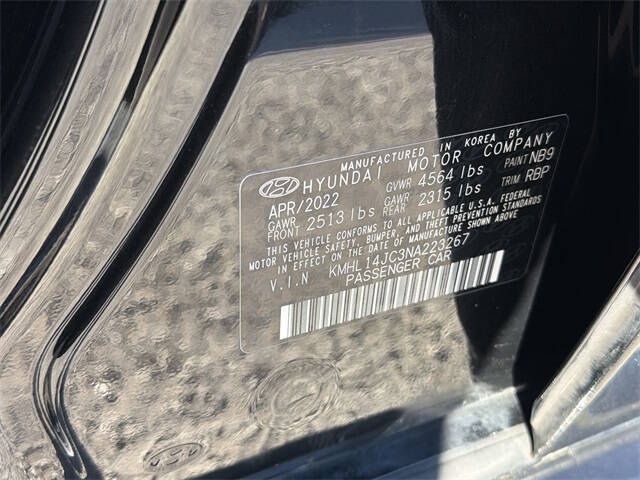 2022 Hyundai Sonata N Line