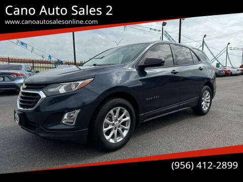 2018 Chevrolet Equinox for sale at Cano Auto Sales 2 in Harlingen TX