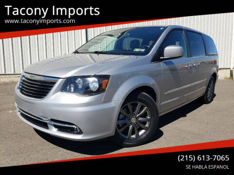 2016 Chrysler Town and Country for sale at Tacony Imports in Philadelphia PA