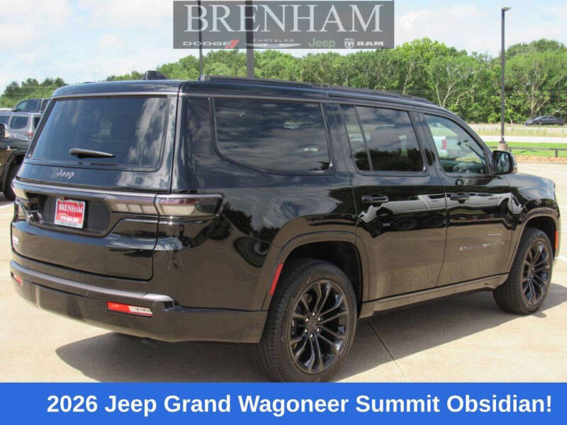 2026 Jeep Grand Wagoneer Summit Obsidian