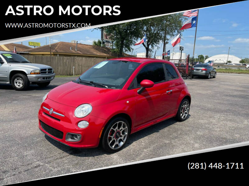2013 FIAT 500 for sale at ASTRO MOTORS in Houston TX