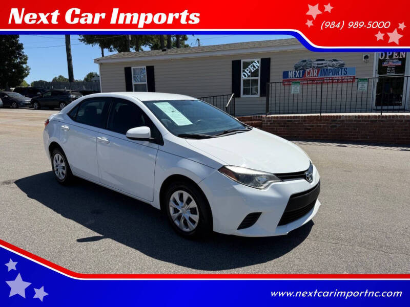 2015 Toyota Corolla L