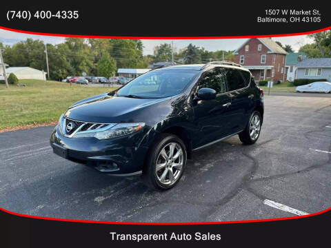 2014 Nissan Murano for sale at Transparent Auto Sales LLC in Baltimore OH