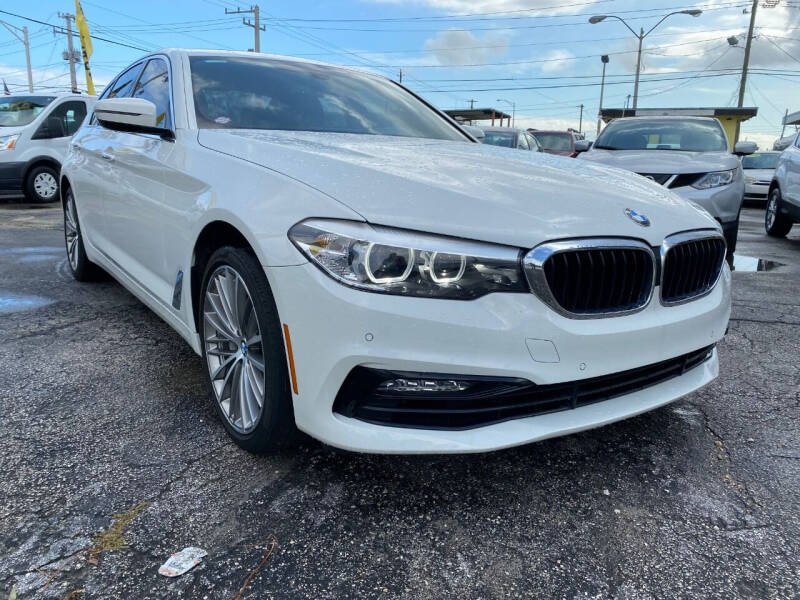 2018 BMW 5 Series for sale at MIAMI AUTO LIQUIDATORS in Miami FL