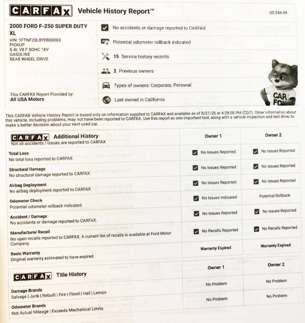 2000 Ford F-250 Super Duty XL