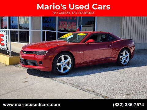 2015 Chevrolet Camaro for sale at Mario's Used Cars in Houston TX