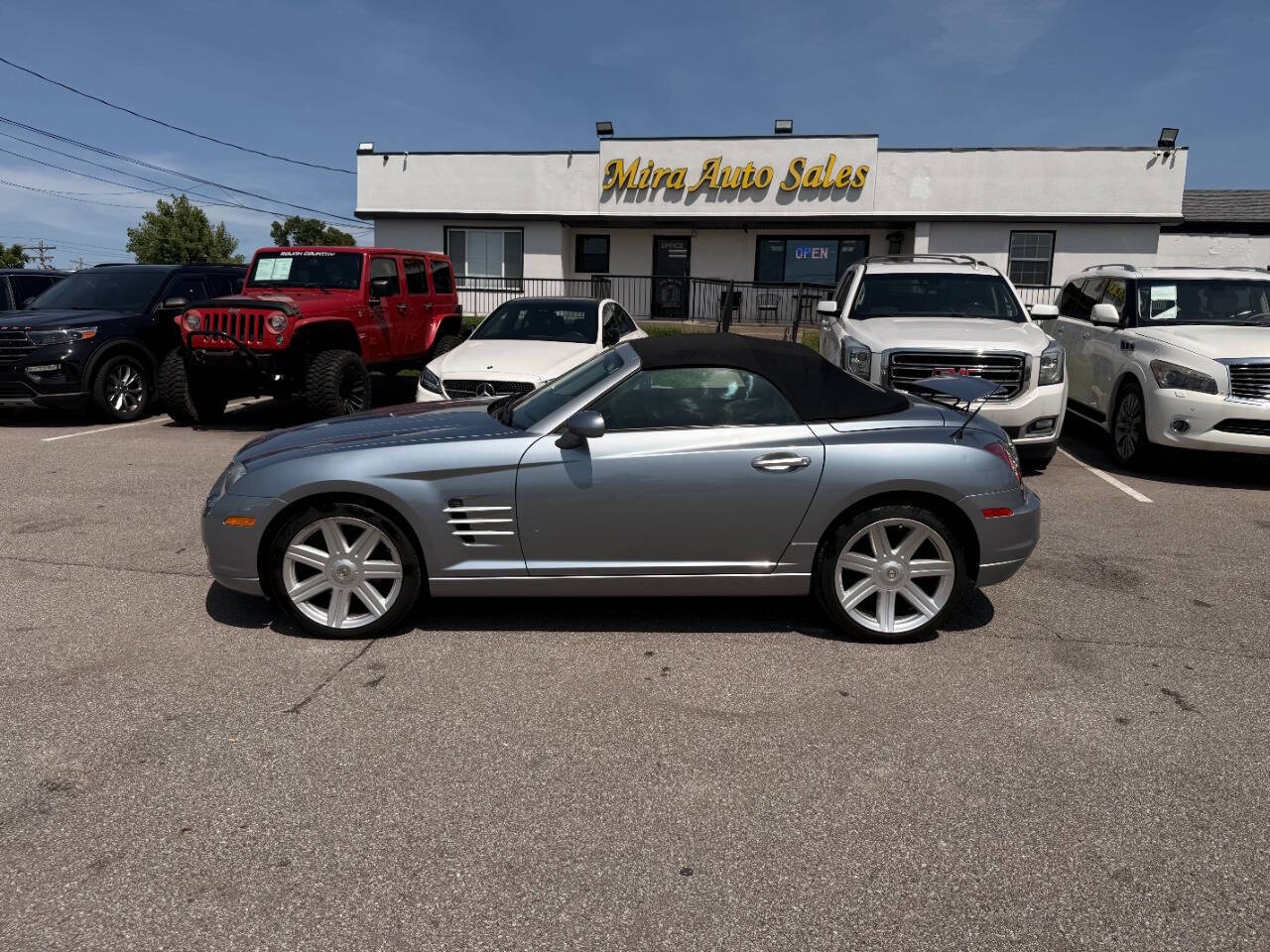 Blue 2005 Chrysler Crossfire Limited Convertible Limited 2dr Roadster 1