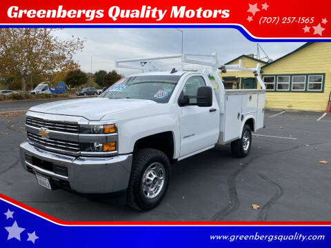 2017 Chevrolet Silverado 2500HD for sale at Greenbergs Quality Motors in Napa CA