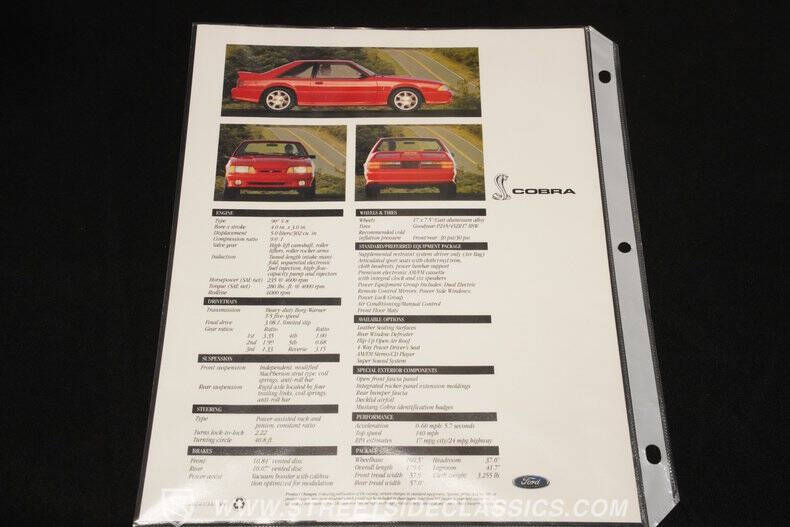 1993 Ford Mustang SVT Cobra