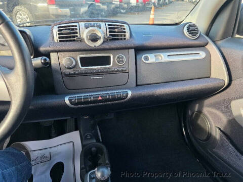 2012 Smart fortwo passion cabriolet