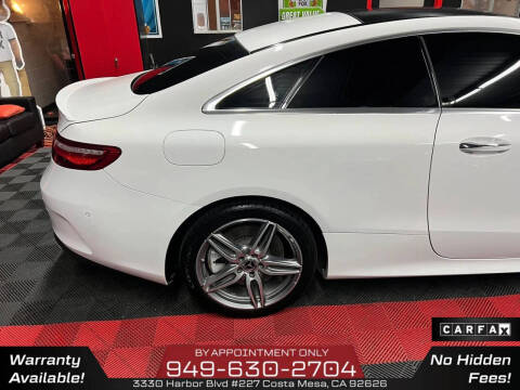 2018 Mercedes-Benz E-Class E 400 4MATIC