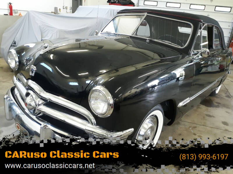 1950 Ford Super Deluxe for sale at CARuso Classic Cars in Tampa FL