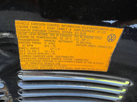 1979 Volkswagen Super Beetle