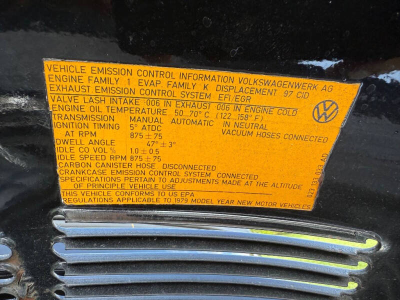 1979 Volkswagen Super Beetle