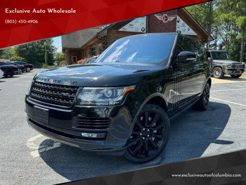 2016 Land Rover Range Rover for sale at Exclusive Auto Wholesale in Columbia SC