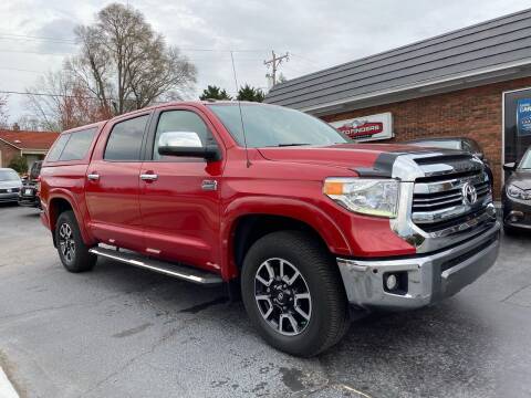 2017 Toyota Tundra for sale at Auto Finders of the Carolinas in Hickory NC