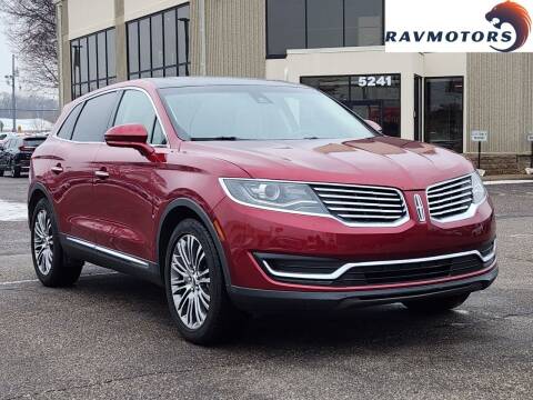 2016 Lincoln MKX for sale at RAVMOTORS - CRYSTAL in Crystal MN